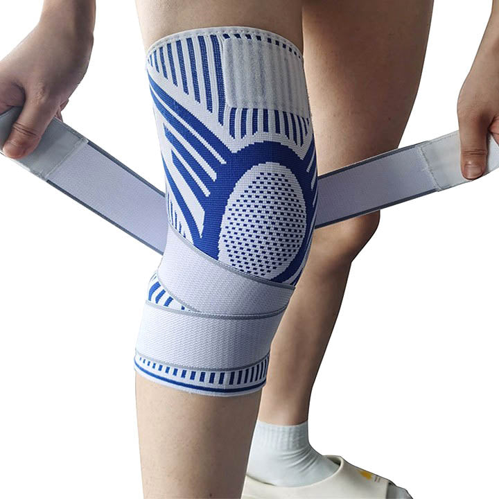 Genouillère de Contention Ligamentaire avec straps ajustables