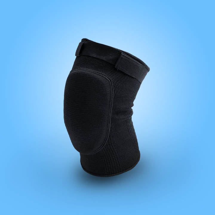 Okalabandee Genouillères De Sport Respirantes - Protection Anti-Dérapante Pour Yoga, Volleyball, Danse - Noir S