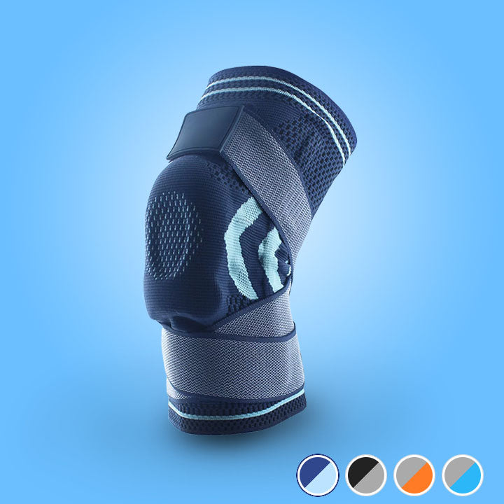 Genouillère Maintien Ligamentaire couleur navy et glacier