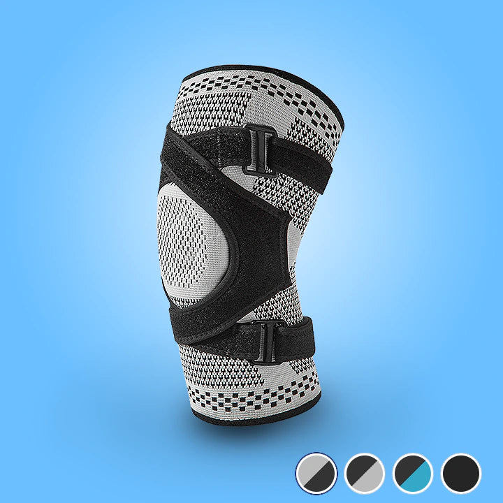 CAMBIVO Genouillère Arthrose Genou X2 - Genouillère Sport Avec Stabilisateurs Et Coussinet Gel Pour Soulager La Douleur
