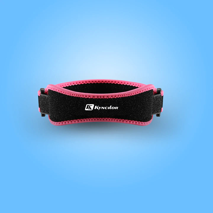 Sangle de Genou pour Musculation rose