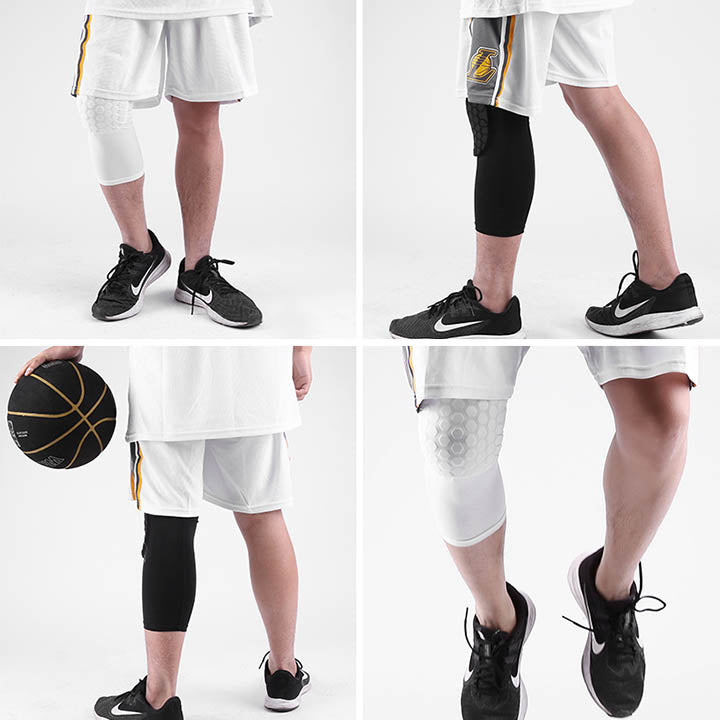 Genouillères RONAN Gel Sport & Travail – Coussinets Précision, Fixation Leg, Basket Volley Foot & Chantier