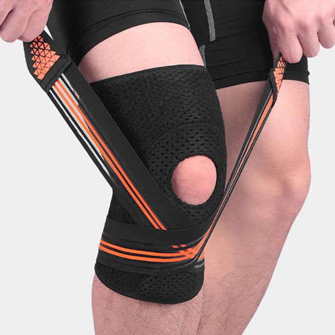 Genouillère de Maintien pour Arthrose tendue avec sa sangle