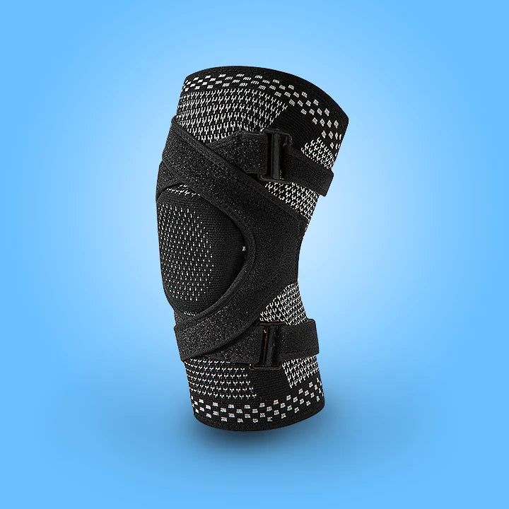 Genouillère centrage rotulien gris noir