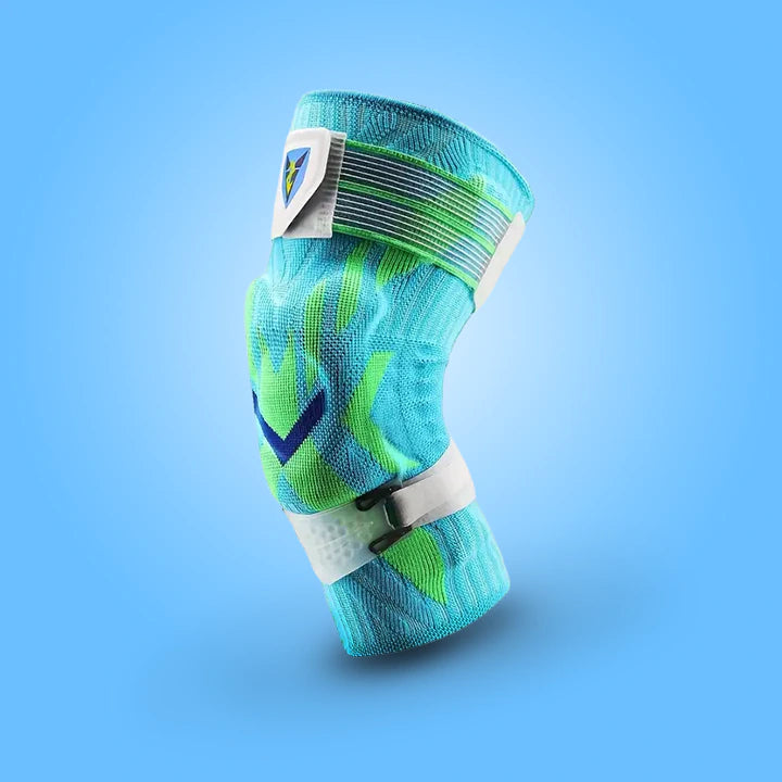Genouillère pour Tendinite bleu vert
