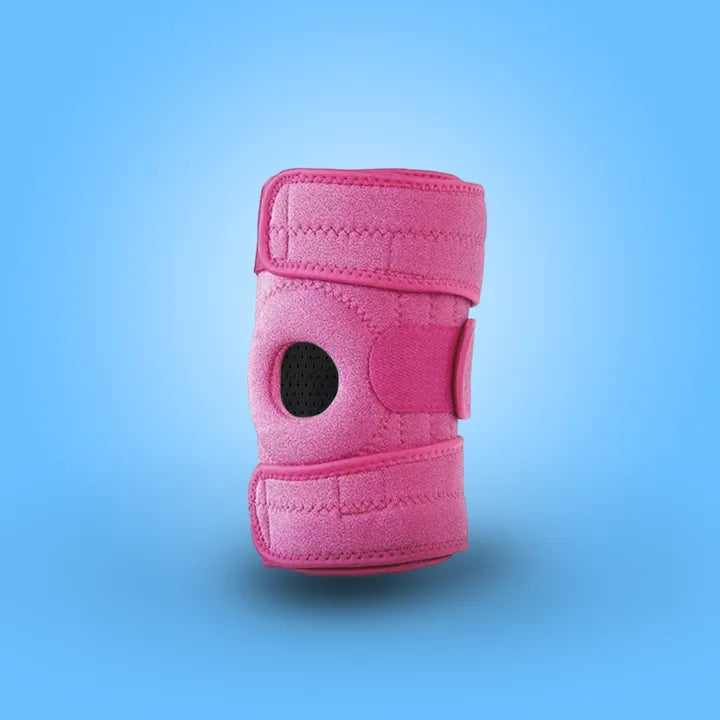 genouillère stabilisation enfant rose