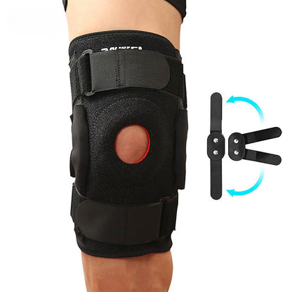Genouillère semi-rigide avec protection rotulienne