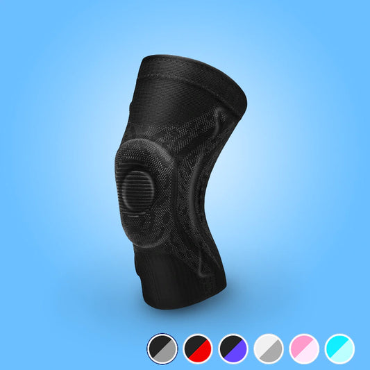 genouillère souple pour ménisque noire