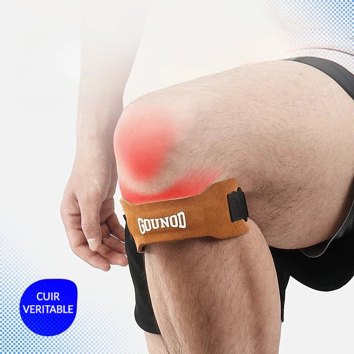 Genouillère Strap en Cuir pour tendon