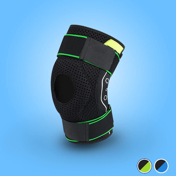 Genouillère aere vert avec sangle