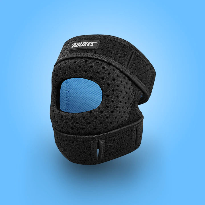 Patella Strap pour Tendon noir et bleu