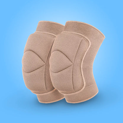 Protection de Genou pour la Danse beige
