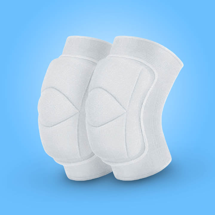 Protection de Genou pour la Danse blanc